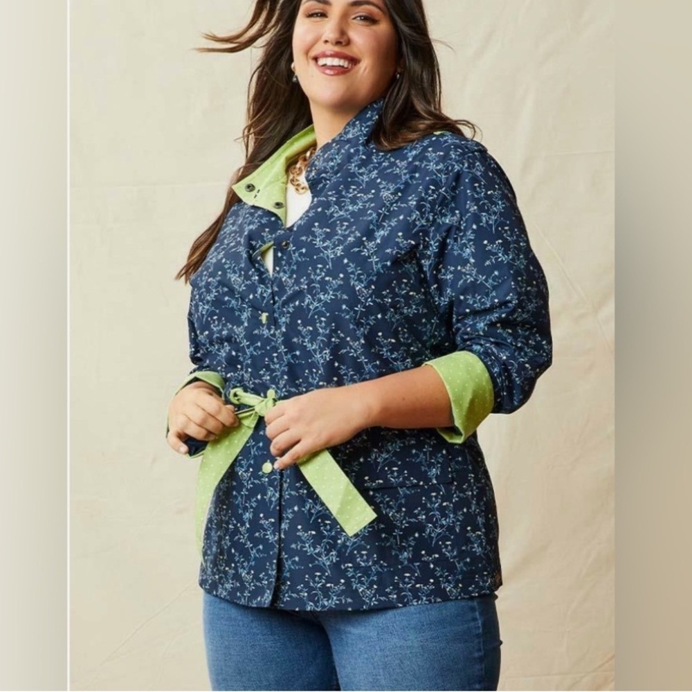 Matilda Jane Brighten the Day jacket with floral print Size Small